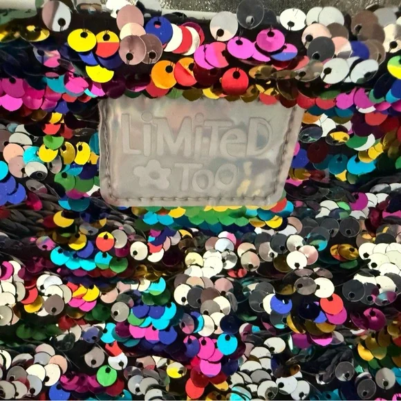 Limited Too Vintage Sequin Rolling Tote - Picture 4 of 4